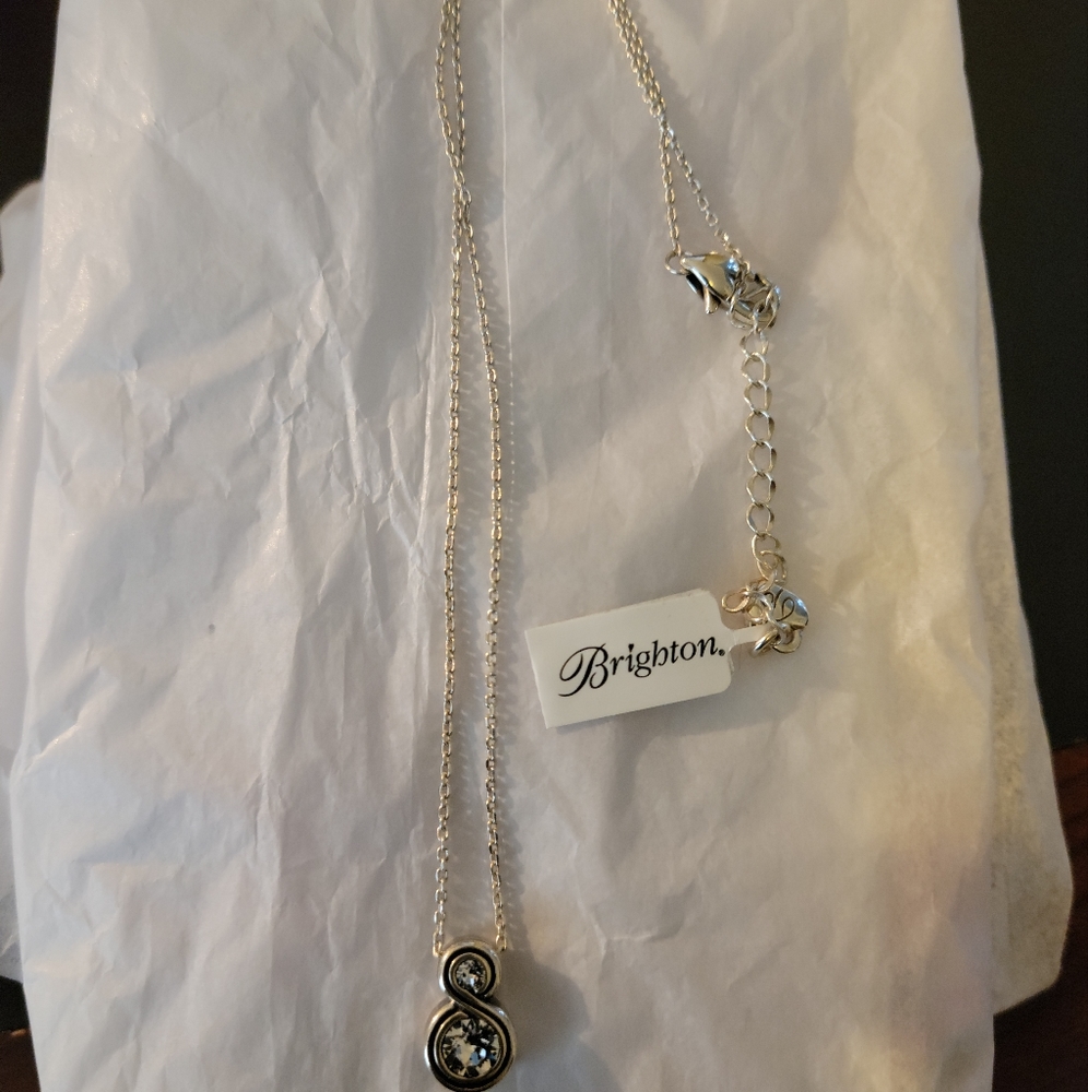 Brighton Infinity Sparkle Petite Necklace